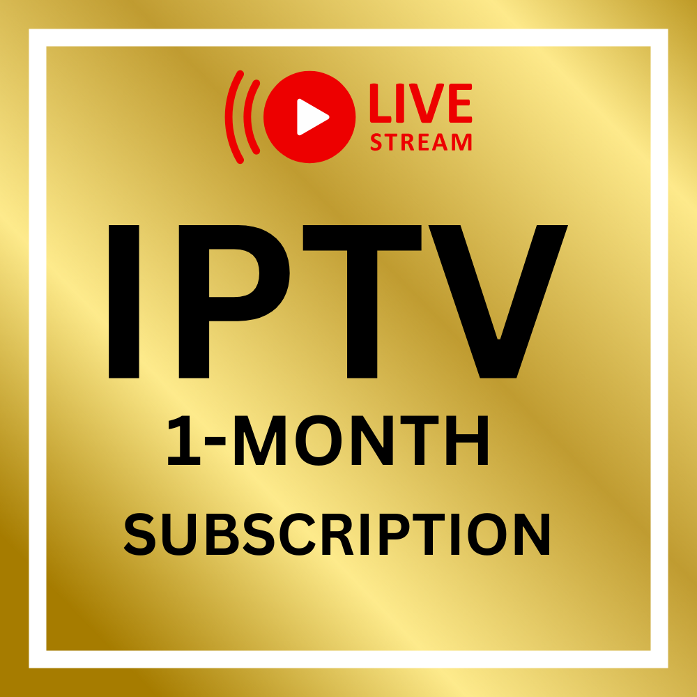 IPTV subscription for 1 month